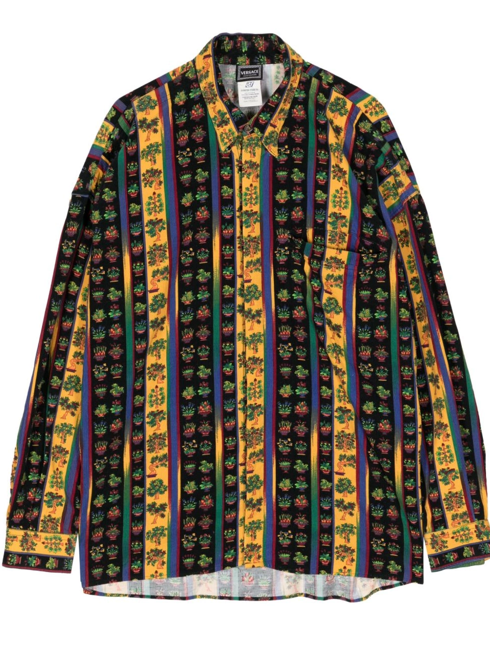 Cheap corduroy striped shirt Versace Women 0708
